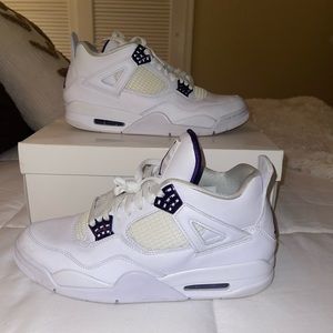 Jordan 4 retro metallic purple